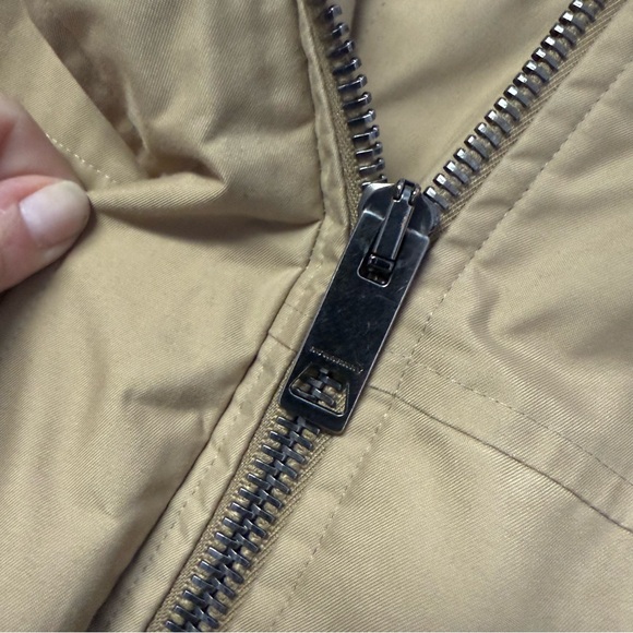 Burberry London Hooded Raincoat Trench Coat Women’s US 14 Tan Check Lining - Picture 7 of 15